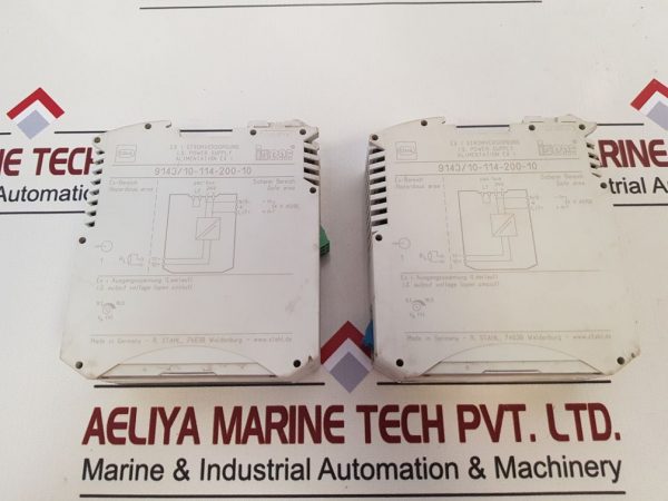 STAHL 9143/10-114-200 I.S. POWER SUPPLY
