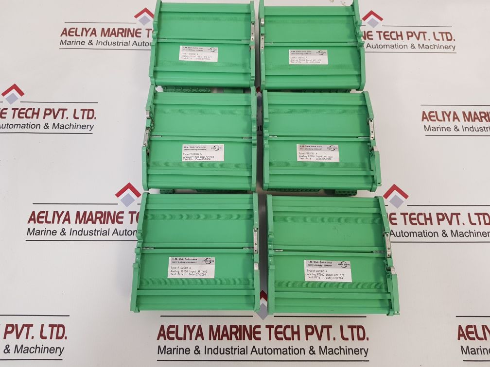 STEIN SOHN F102002 A ANALOG PT100 INPUT MODULE API 6/3