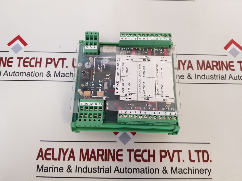 STEIN SOHN F102002 A ANALOG PT100 INPUT MODULE API 6/3