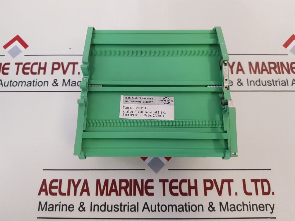STEIN SOHN F102002 A ANALOG PT100 INPUT MODULE API 6/3