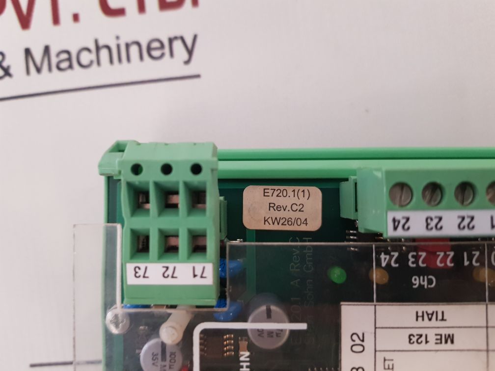 STEIN SOHN F102002 A ANALOG PT100 INPUT MODULE API 6/3