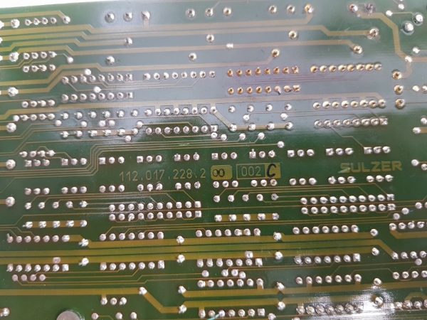 SULZER 112.017.228.200 002 ENGINE CONTROL POSITION ECP