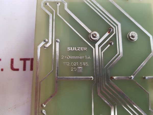 SULZER 2xDIMMER 1A