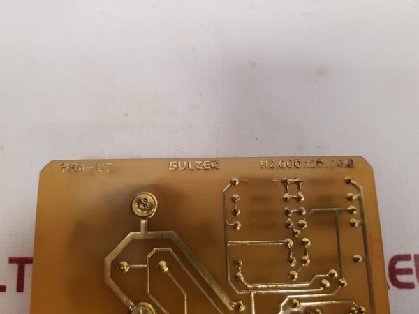 SULZER FSA-C7 PCB CARD 112.000.120.200