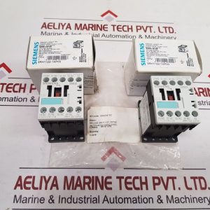 SIEMENS SIRIUS 3RH1122-1AP00 CONTACTOR RELAY 22E