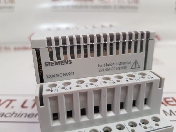 SIEMENS TXM1.6R RELAY MODULE
