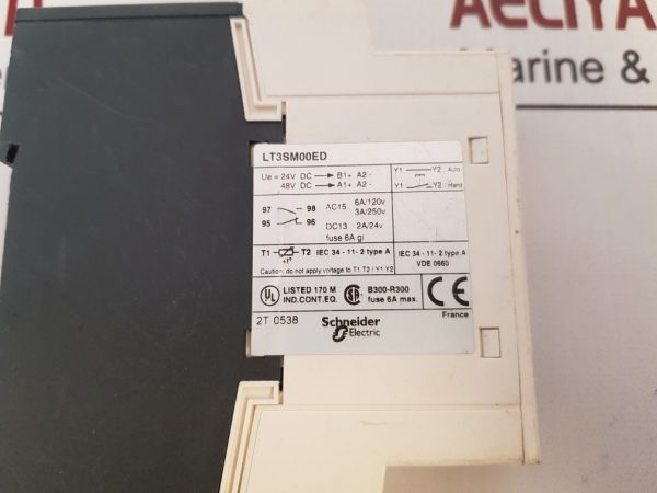 TELEMECANIQUE SCHNEIDER ELECTRIC LT3SM00ED PROTECTION RELAY