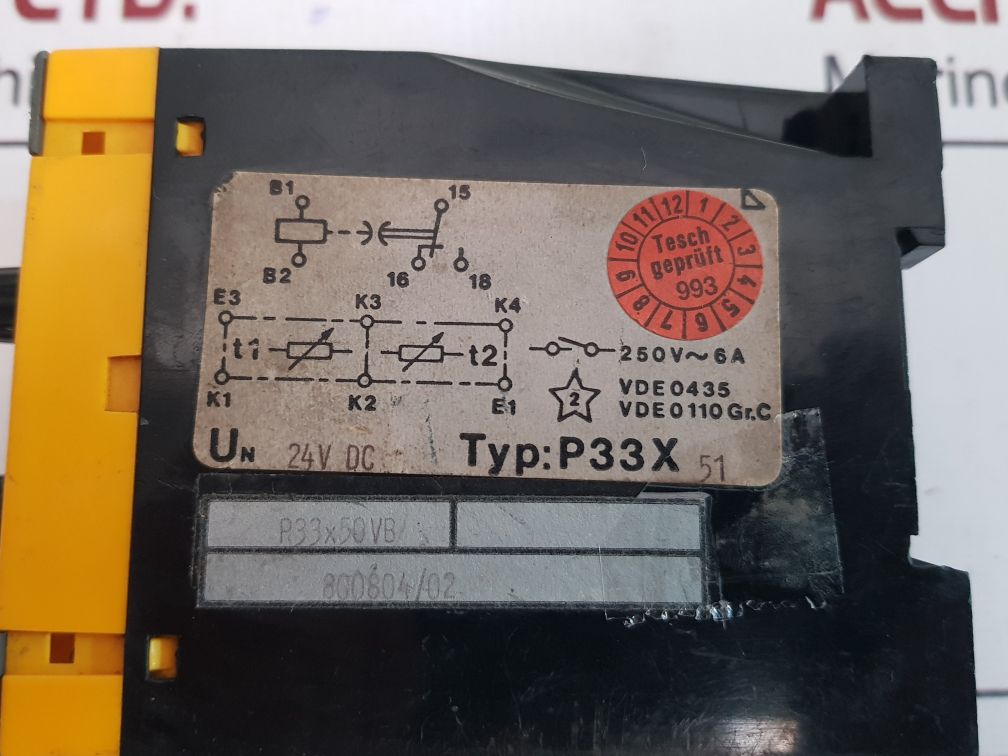 TESCH P33X/P33X 51 RELAY