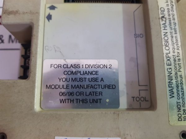 TOTAL CONTROL QPJ2D100L2P DISPLAY PANEL