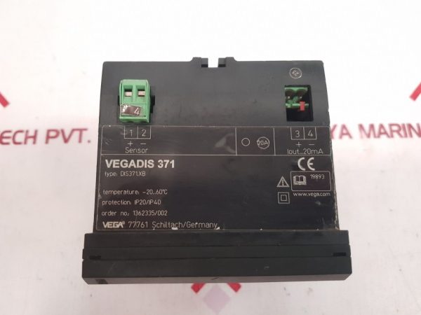 VEGA DIS371.XB DIGITAL DISPLAY UNIT