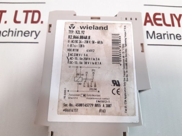 WIELAND KZL 92 TIME RELAY R2.066.0040.0