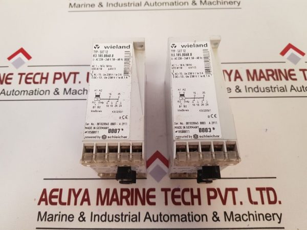 WIELAND SXT12 CURRENT RELAY R3.185.0060.0