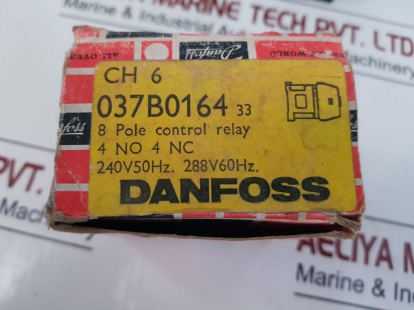 DANFOSS CH6 8 POLE CONTROL RELAY
