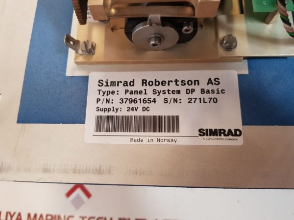 SIMRAD 37960259 B PANEL SYSTEM DP BASIC 29.06.06