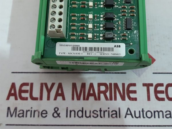 ABB SDCS-IOE-1 COMMUNICATION CIRCUIT BOARD 3BSE005851R0001