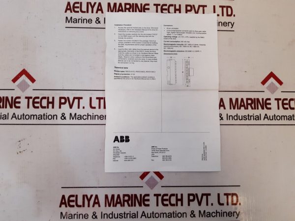 ABB RDCO-03C DDCS COMMUNICATION MODULE