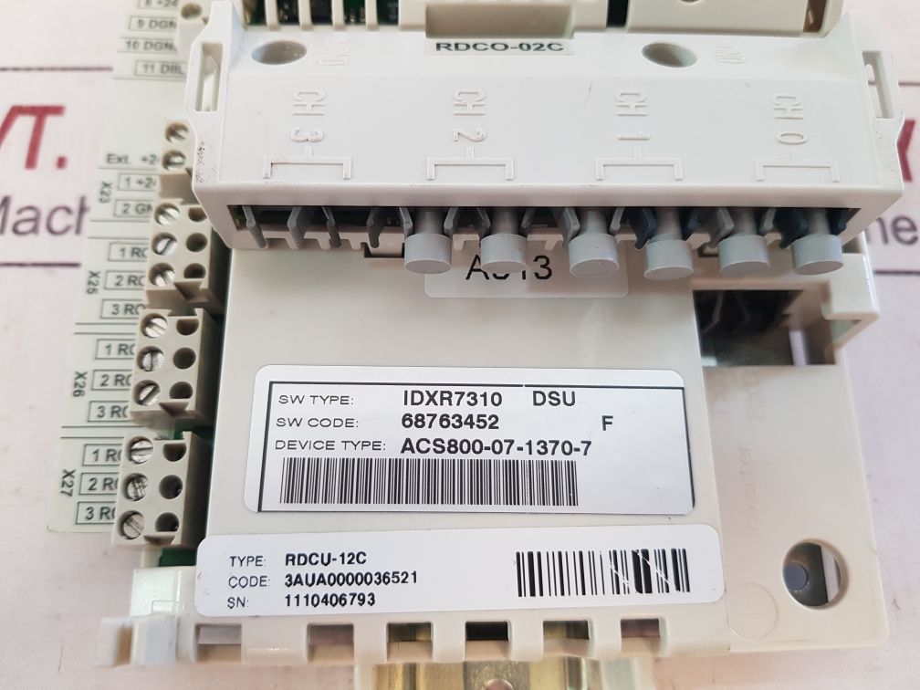 ABB RDCU-12C 3AUA0000036521 CONTROL UNIT