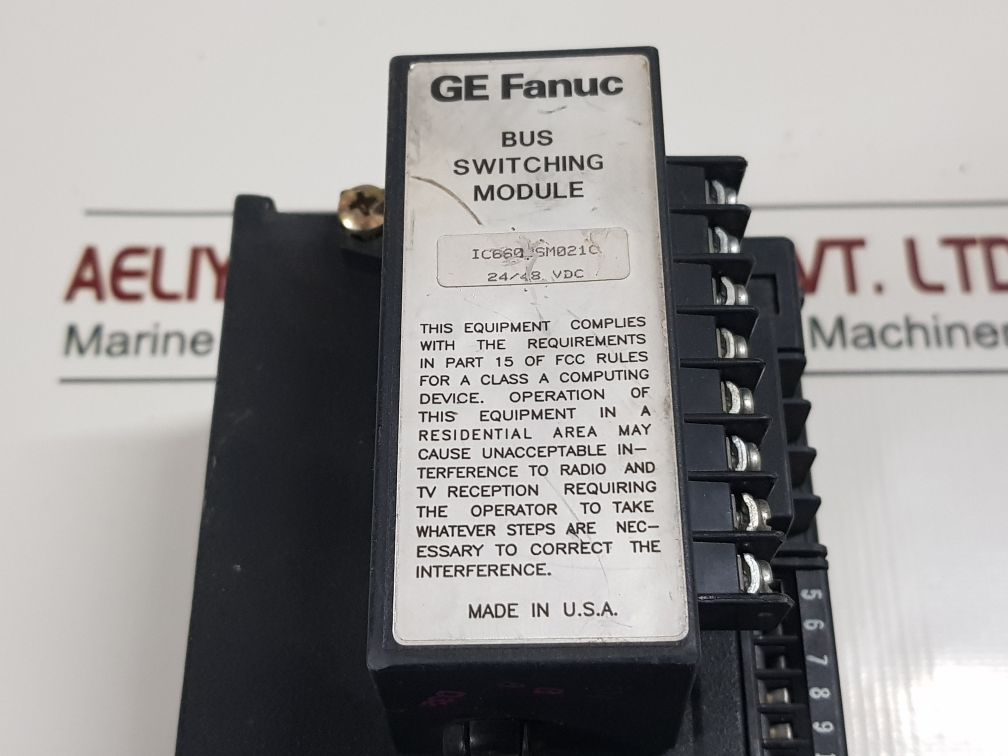 ABB TAYLOR MOD 300 BUS SWITCHING MODULE IC660BSM021