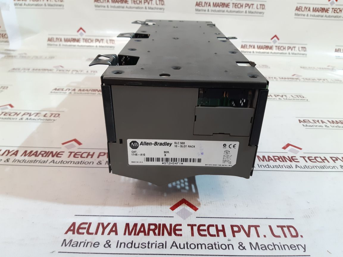 ALLEN-BRADLEY SLC 500 1746-A10 10-SLOT RACK MODULES