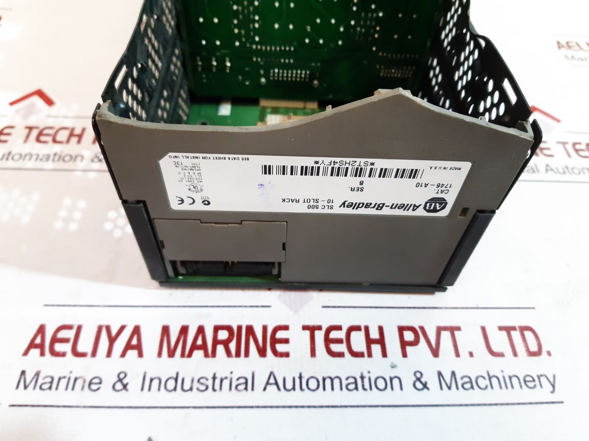 ALLEN-BRADLEY SLC 500 1746-A10 10-SLOT RACK MODULES