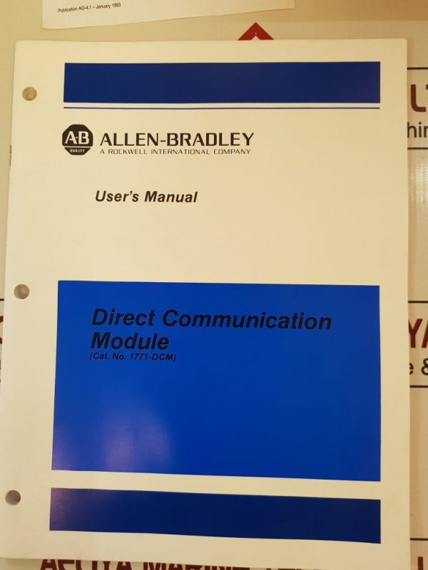 ALLEN-BRADLEY 1771-DCM/B DIRECT COMMUNICATION MODULE