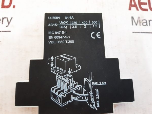 AUTOMATION DIRECT MS25-PS11 AUXILIARY SWITCH