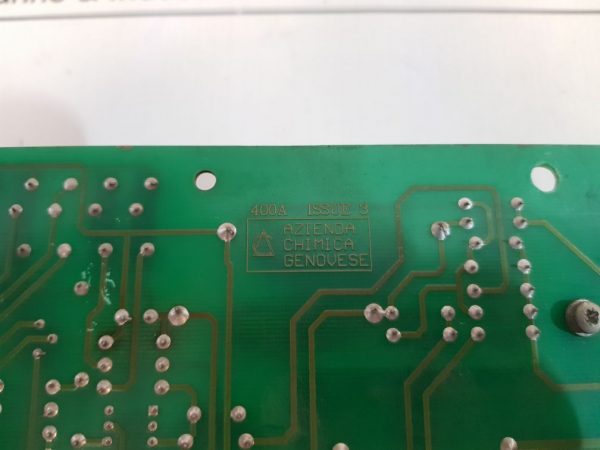 AZIENDA CHIMICA GENOVESE 5E-SCH/B/400/0 PCB CARD