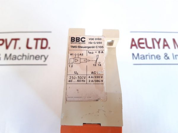 BBC IGR C/250 TMS CONTROL UNIT C105
