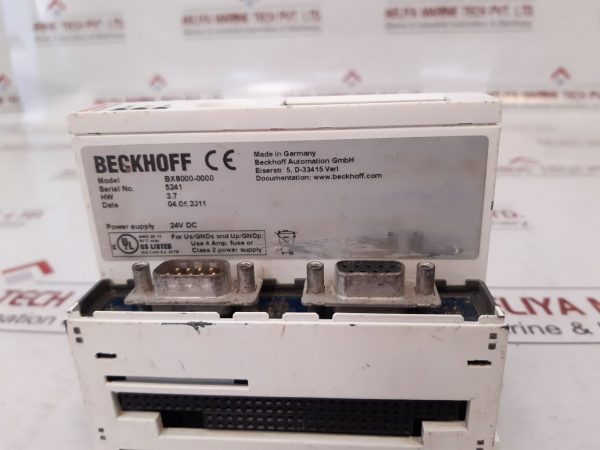 BECKHOFF BX8000-0000 BUS TERMINAL CONTROLLER