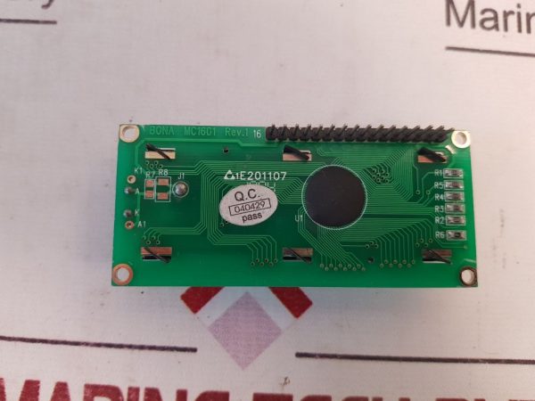 BONA MC1601 REV. 1 PCB CARD