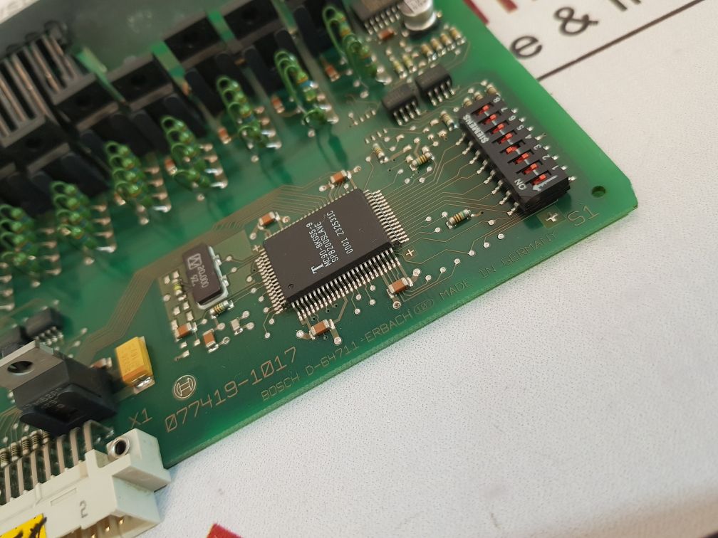 BOSCH 077419-1017 TERMINATION CARD A24V- 2A