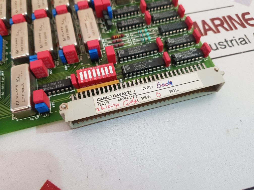 CARLO GAVAZZI 6004 ANALOG MULTIPLEXER