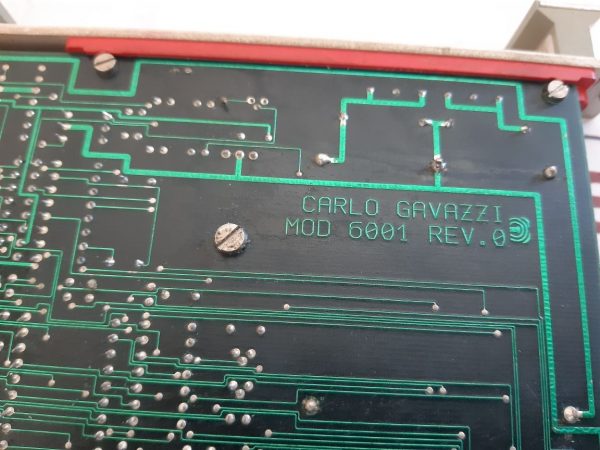 CARLO GAVAZZI 91.6.001.001 PCB CARD MOD 6001
