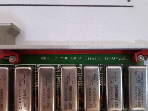 CARLO GAVAZZI 91.6.004.000 PCB CARD 6004