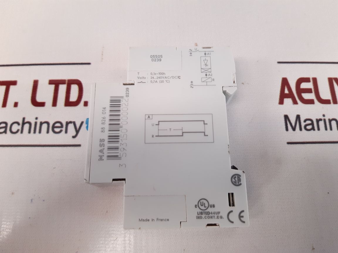 CROUZET 88 826 014 TIME DELAY RELAY