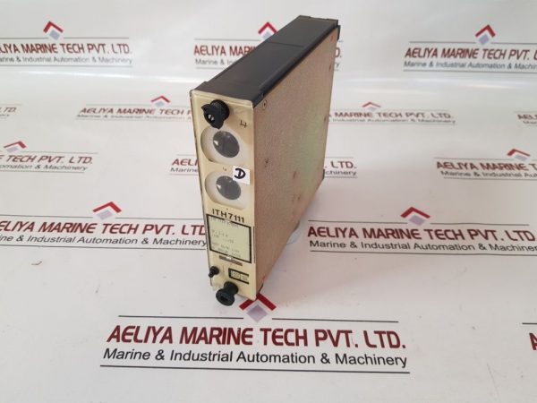 CEE ITH7111 ZERO SEQUENCE RELAY