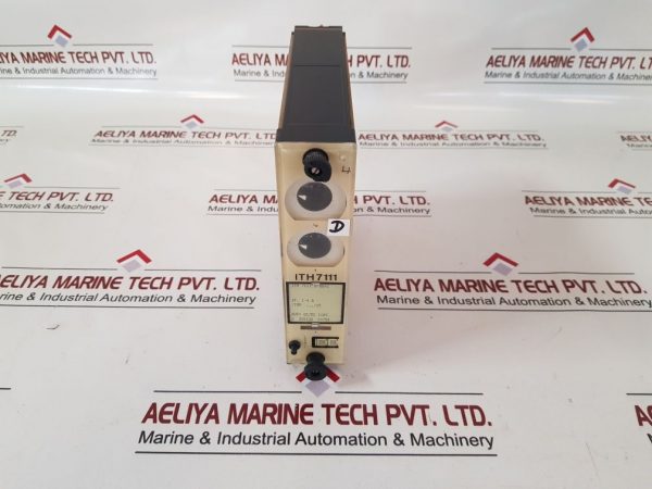 CEE ITH7111 ZERO SEQUENCE RELAY