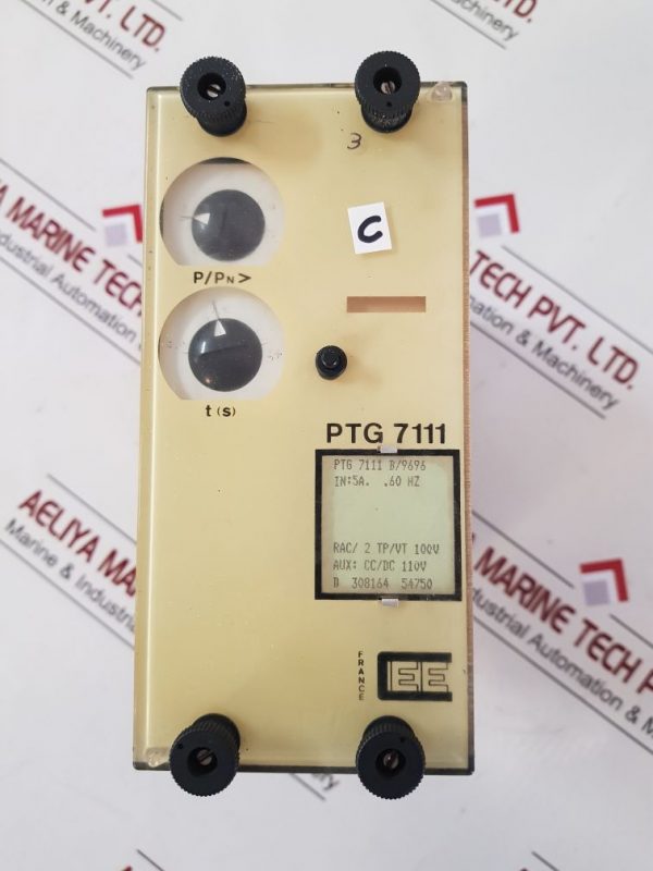 CEE PTG7111 OVERPOWER RELAY