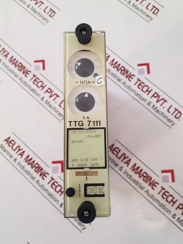 CEE TTG7111 PROTECTION RELAY TTG 7111 B/8113