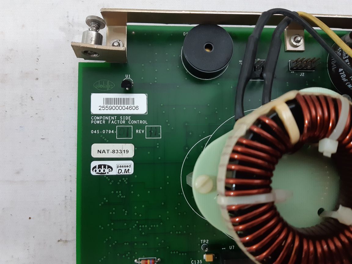 DOBLE 04S-0794-01 COMPONENT SIDE POWER FACTOR CONTROL