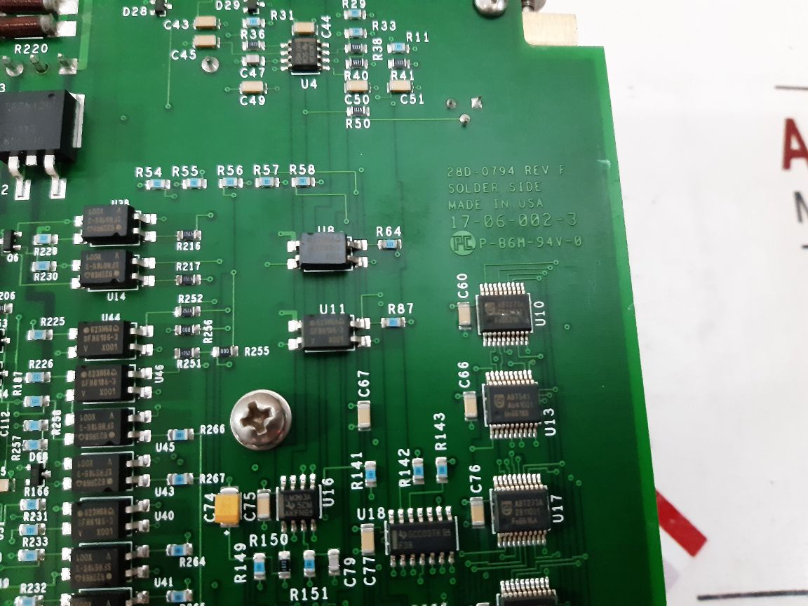 DOBLE 04S-0794-01 COMPONENT SIDE POWER FACTOR CONTROL