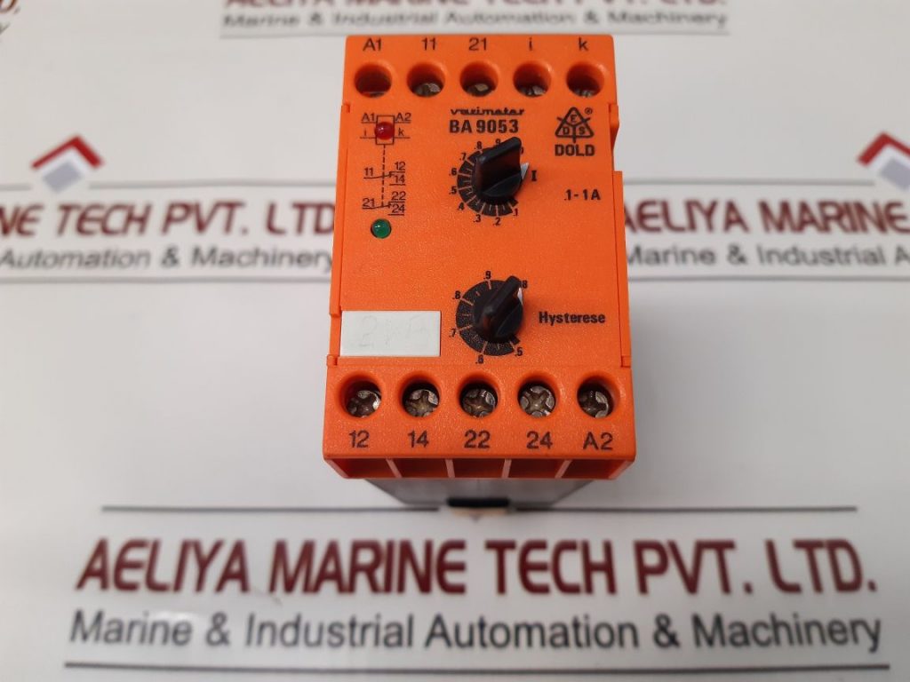 EDS DOLD VARIMETER BA 9053 CURRENT MONITORING RELAY Aeliya Marine
