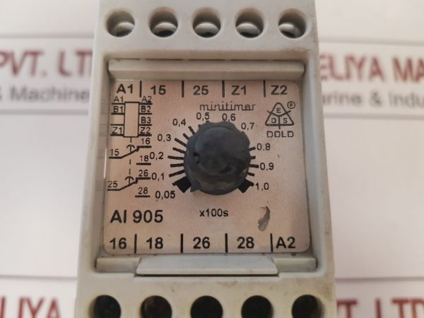 E.DOLD & SOHNE AI 905.81/66 TIME RELAY