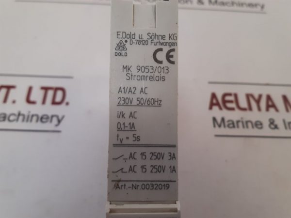 EDS DOLD VARIMETER MK 9053/013 POWER RELAY 0032019