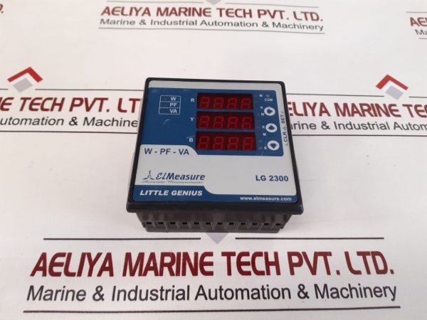 ELECON MEASUREMENTS W-PF-VA PROCESS MONITOR