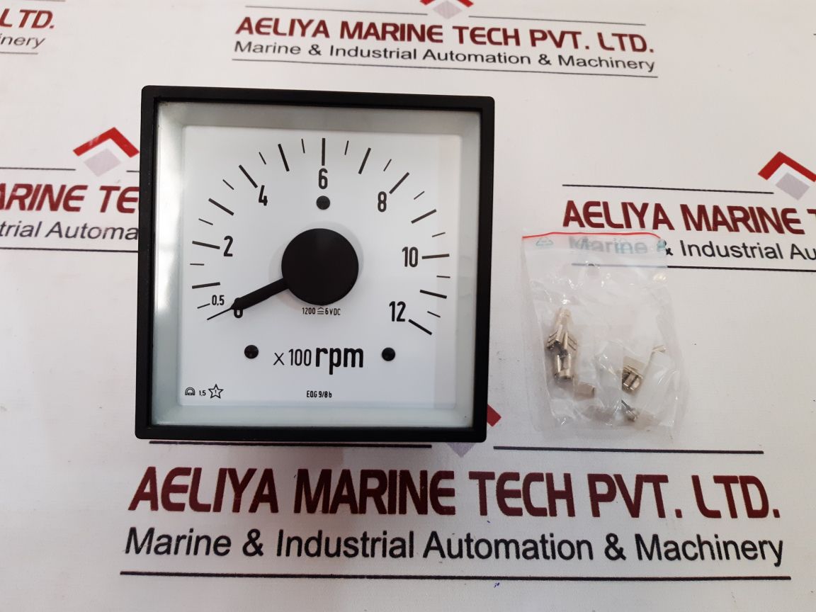 PRESSURE INDICATOR 0-12 X100 RPM