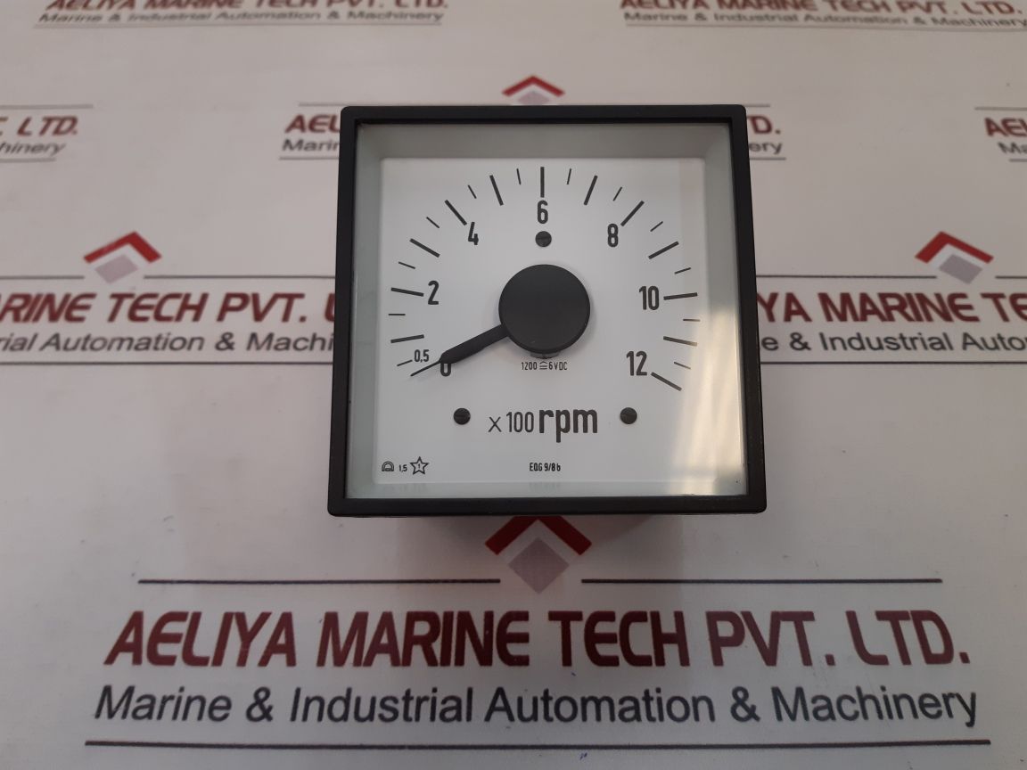 PRESSURE INDICATOR 0-12 X100 RPM