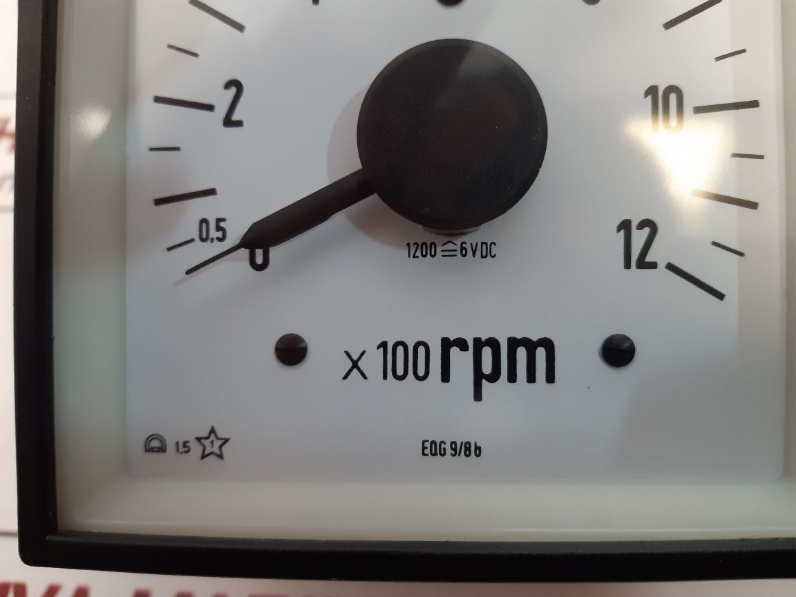 PRESSURE INDICATOR 0-12 X100 RPM