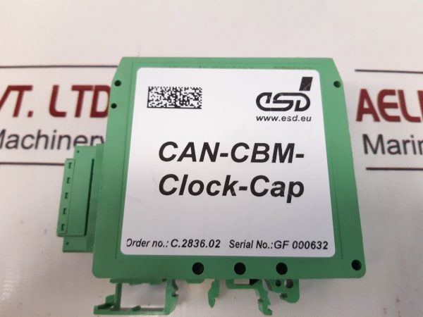 ESD CAN-CBM-CLOCK-CAP BUS CONVERTER
