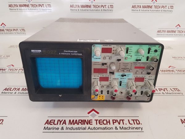 ENERTEC SCHLUMBERGER 5027 OSCILLOSCOPE